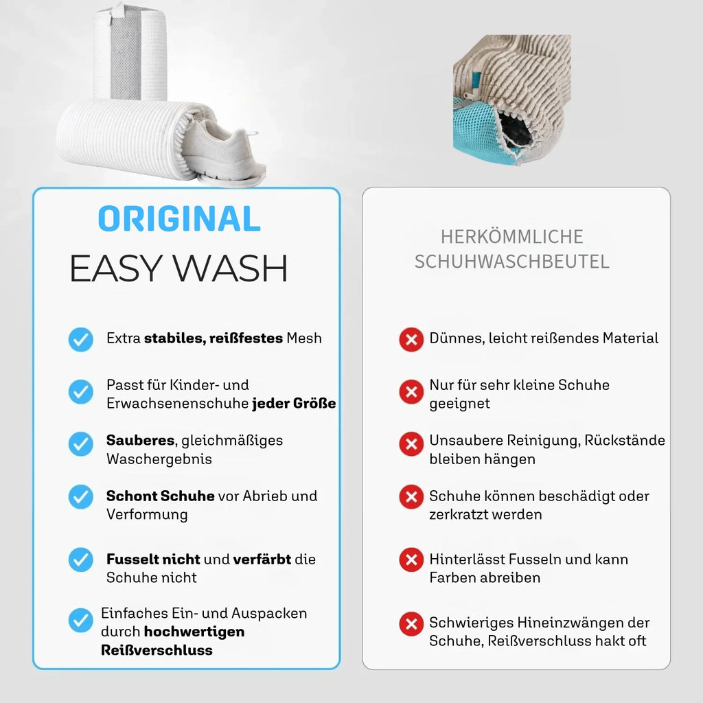 Easy Wash Schuhwaschbeutel